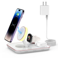 X528# Portable 4-in-1 Wireless Charging Station Magnetic Wireless Charger Stand