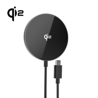 Q01# Magnetic Wireless Charging Station Featuring a premium aluminum alloy body