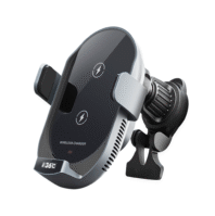 A8pro# Car Wireless Charger — Car Phone Holder 15W fast stand telephone support mount with built-in industrial-grade cooling fan and infrared sensor switch