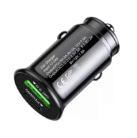 C001# car charger with PD20W charging speed, which features a samll size and easy to carry,